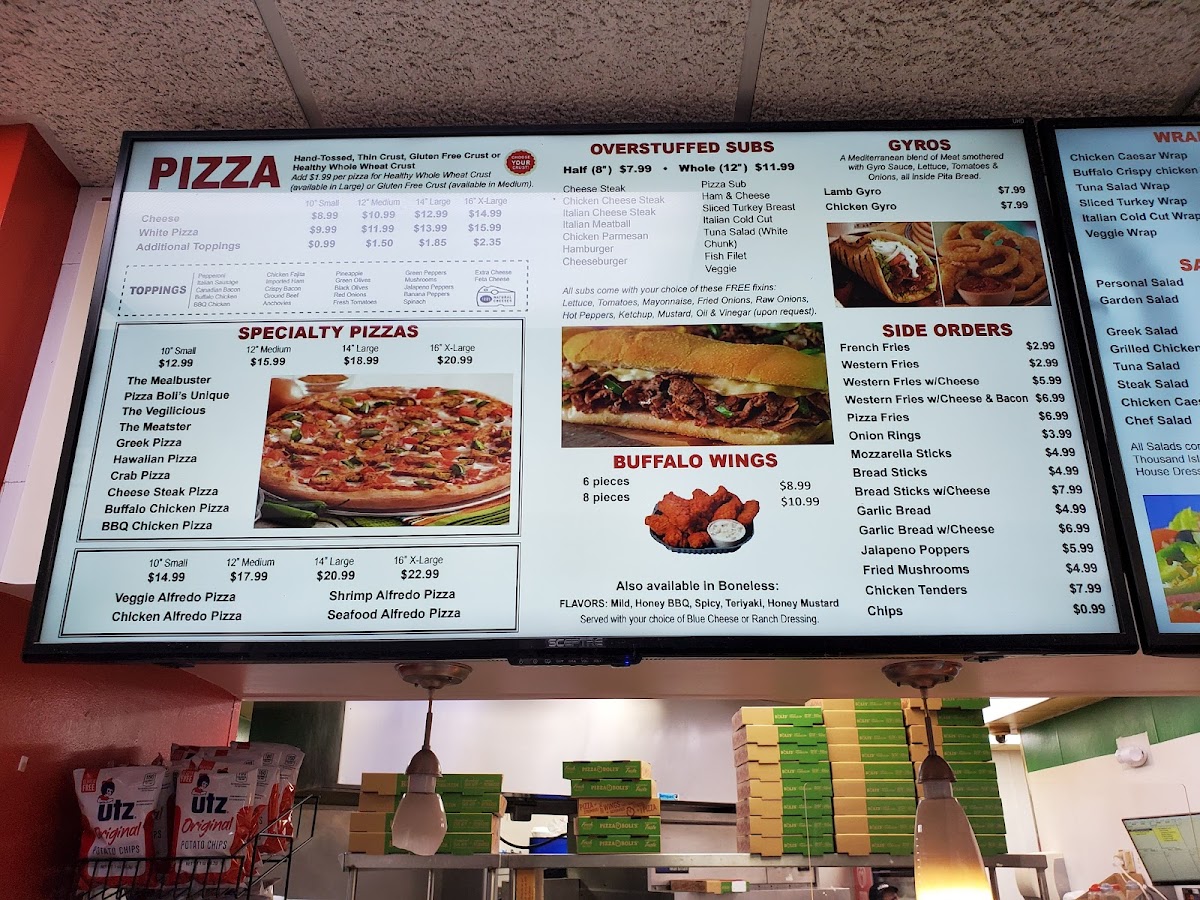 Pizza Boli's Menu-1